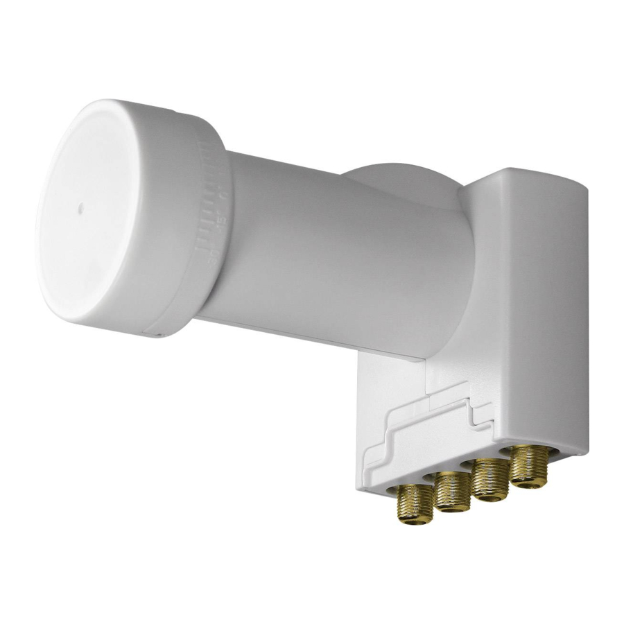 Renkforce Quattro LNB Operating Instructions