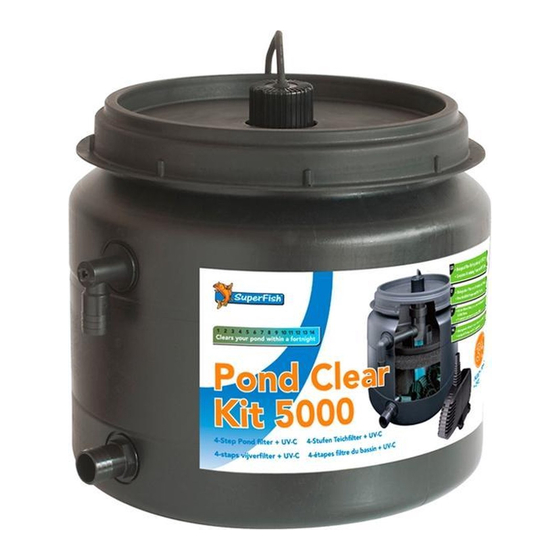 SuperFish Pond Clear 5000 Manuals
