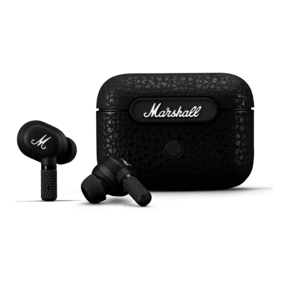 Marshall Amplification MOTIF A.N.C. Full User Manual