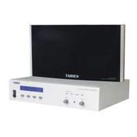 Taiden HCS-5100 Installation And Operating Manual