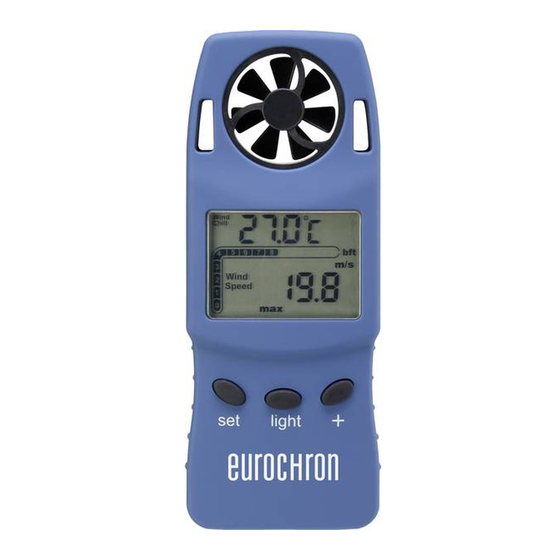 Eurochron WS4003 Instruction Manual