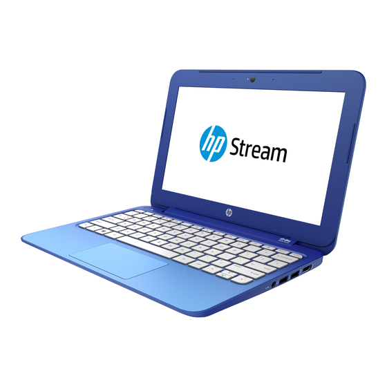 HP Stream 11 Manuals