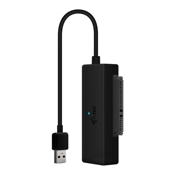 i-tec USB3STADA User Manual