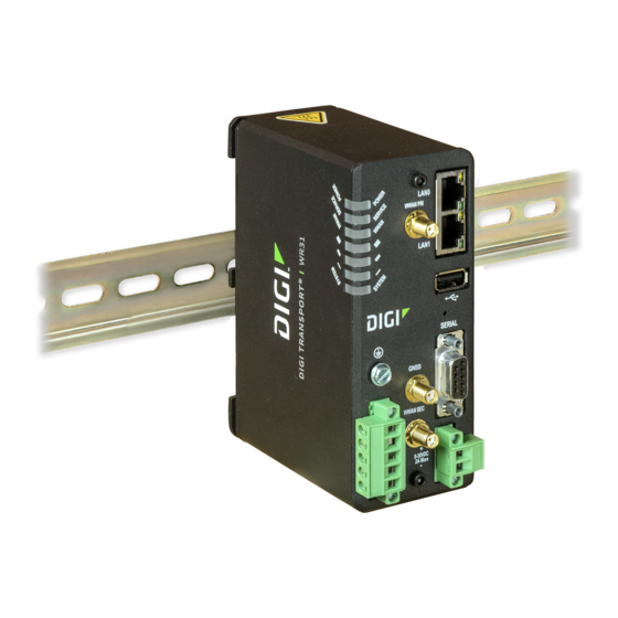 Digi WR31 Technical Support