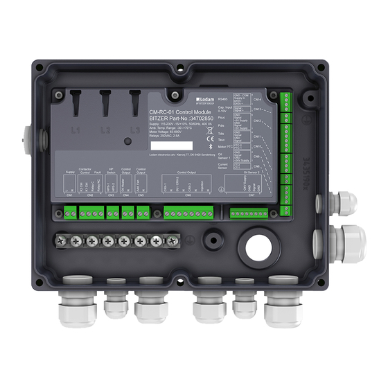 Bitzer CM-RC-01 Maintenance Instructions Manual