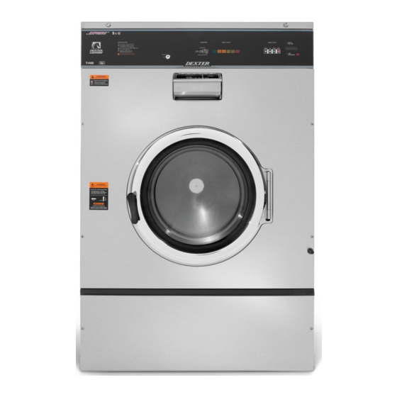 Dexter Laundry T1450 Programming Instructions Manual