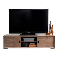 Pbteen CALLUM EXTRA LONG TV MEDIA Assembly Instructions Manual