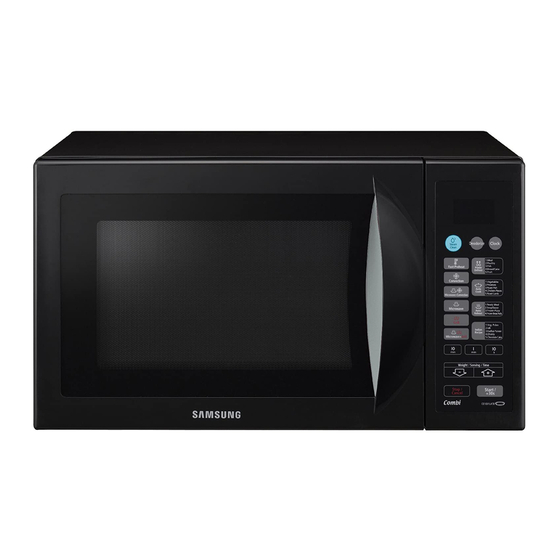 Samsung CE1031D Owner's Instructions And Cooking Manual