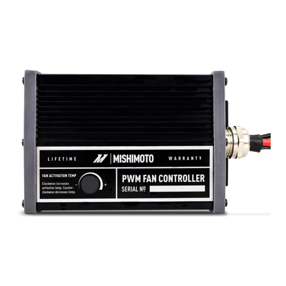 Mishimoto MMFAN-PWN-U Installation Manual