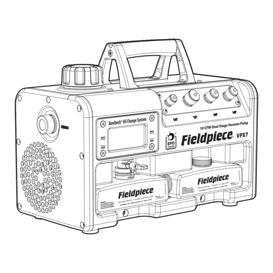 Fieldpiece VP67EU Operator's Manual