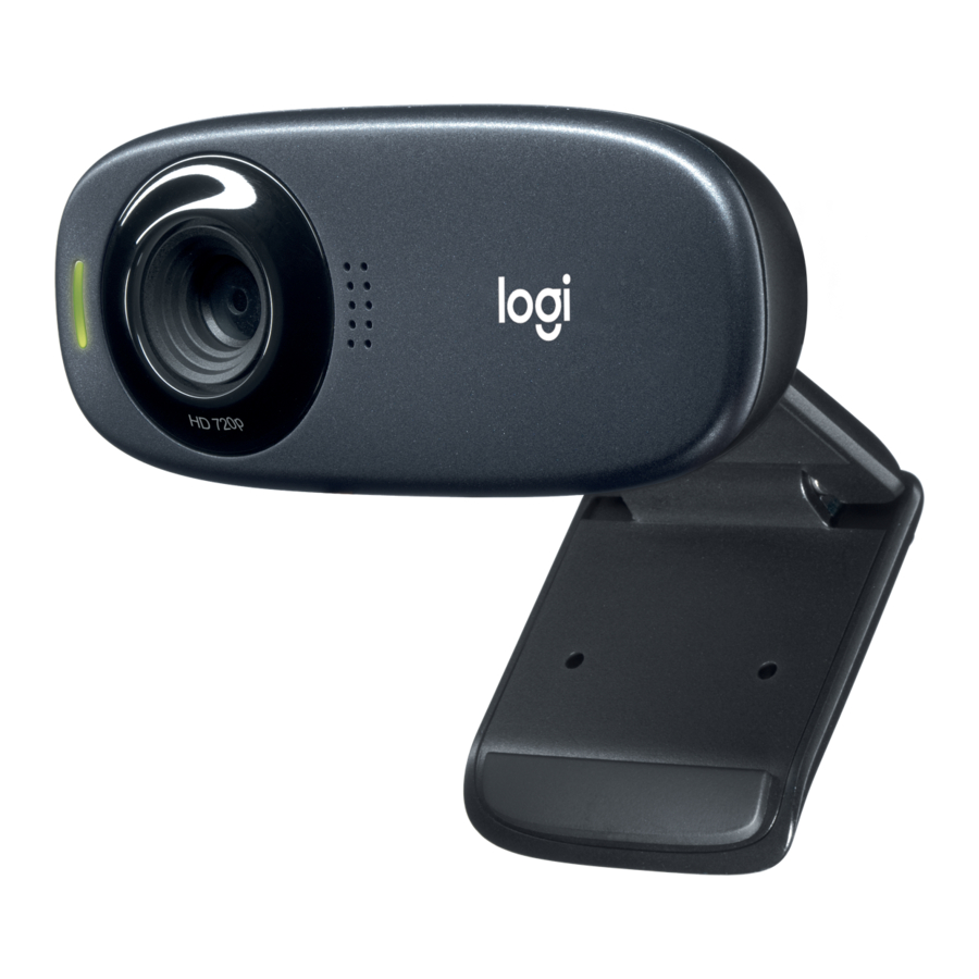 Logitech C310 - HD 720p Webcam with Noise Reducing Microphone Manual