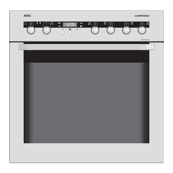 AEG COMPETENCE E4140-1 Operating Instructions Manual