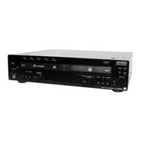 Sony RCD-W222ES - Cd/cdr Recorder Service Manual