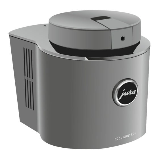 Jura Cool Control Instructions For Use Manual