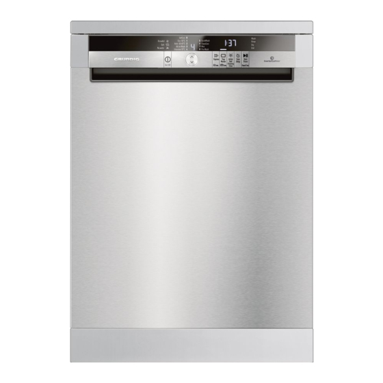 Grundig dishwasher selfcare discount