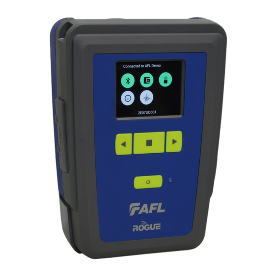 AFL ROGUE cB1 Quick Reference Manual