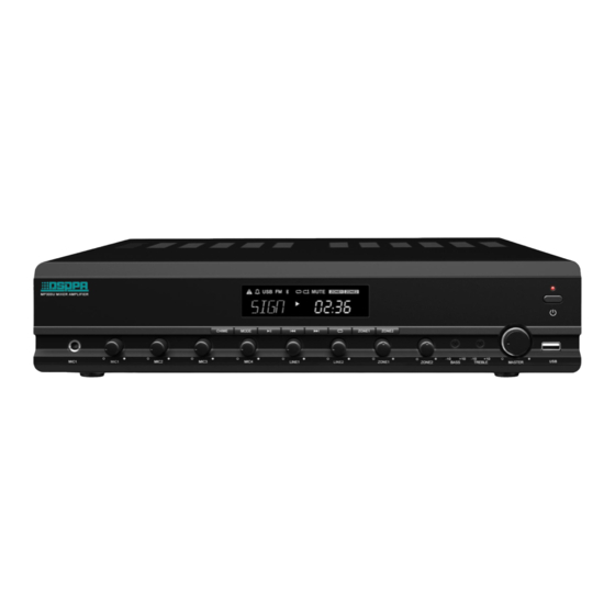DSPPA MP200U User Manual