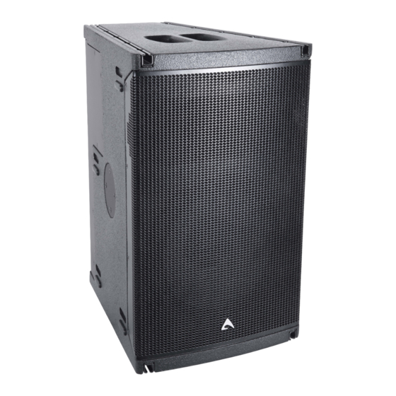 Axiom AX1012A Active Speaker System Manuals