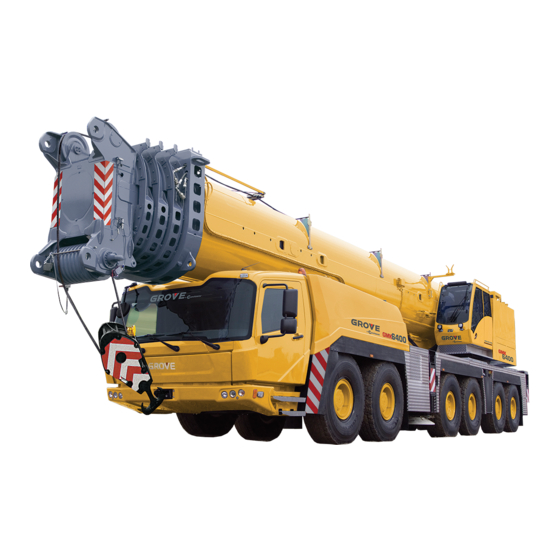 Manitowoc GROVE GMK 6400 Operating Manual