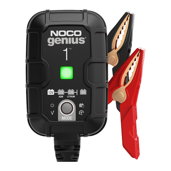 NOCO Genius GENIUS1AU User Manual & Warranty