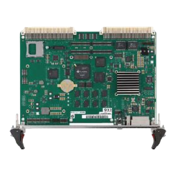 Artesyn MVME2500-ECC Quick Start Manual