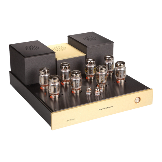 Conrad-Johnson ART 108A Power Amplifier Manuals