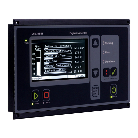 auto maskin DCU 305 R3 LT Installation Manual