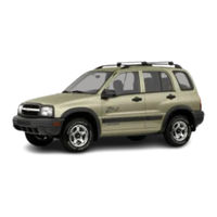 CHEVROLET 2002 tracker Owner's Manual