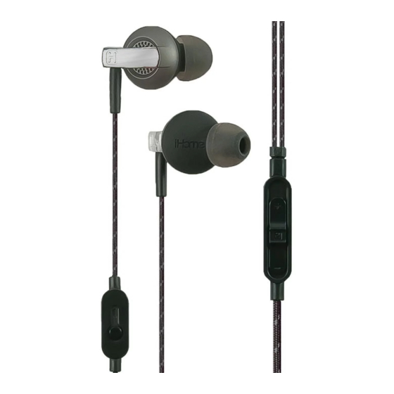 iHome iB27 Quick Manual