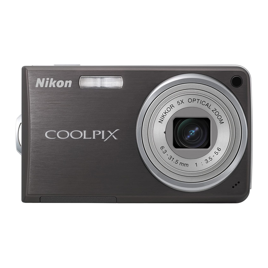 Nikon COOLPIX S550 User Manual