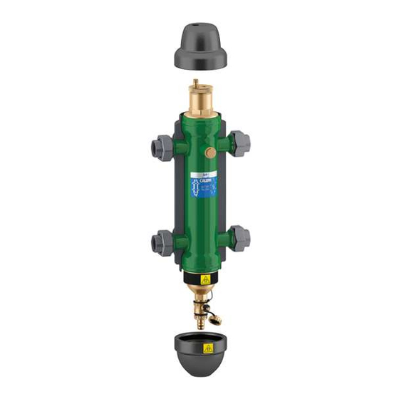 CALEFFI SEP4 5495 Series Installation, Commissioning And Servicing Instructions