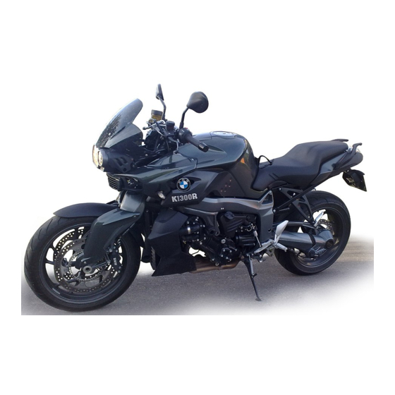 BMW K 1300 R 2011 Rider's Manual