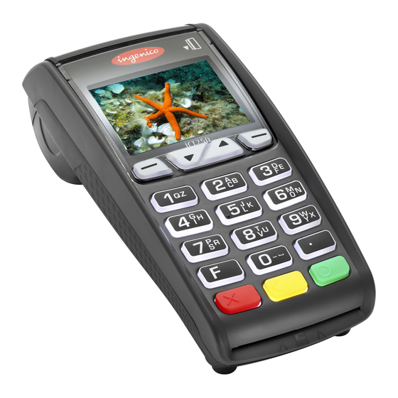 Ingenico ICT 250 Manual