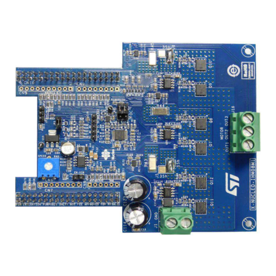 ST X-NUCLEO-IHM08M1 User Manual