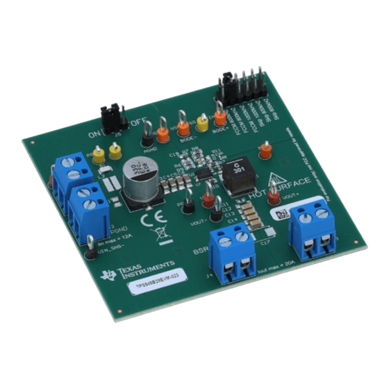 Texas Instruments TPS548B28EVM-023 User Manual
