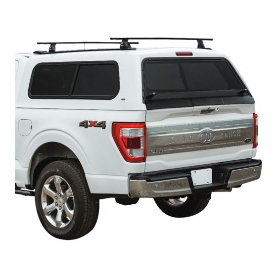 Leer CAB HIGH BED CAP Installation Instructions & Owner's Manual