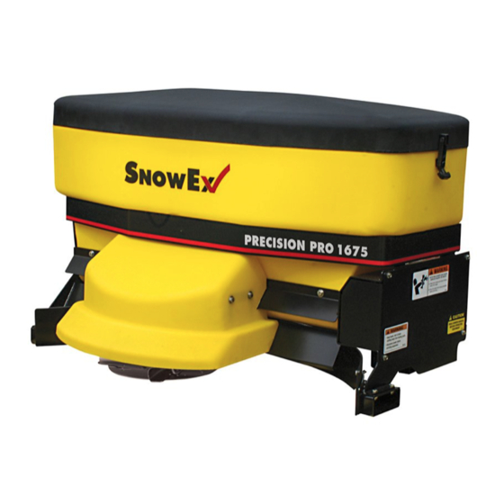 SnowEx SP-1675 Owner's Manual