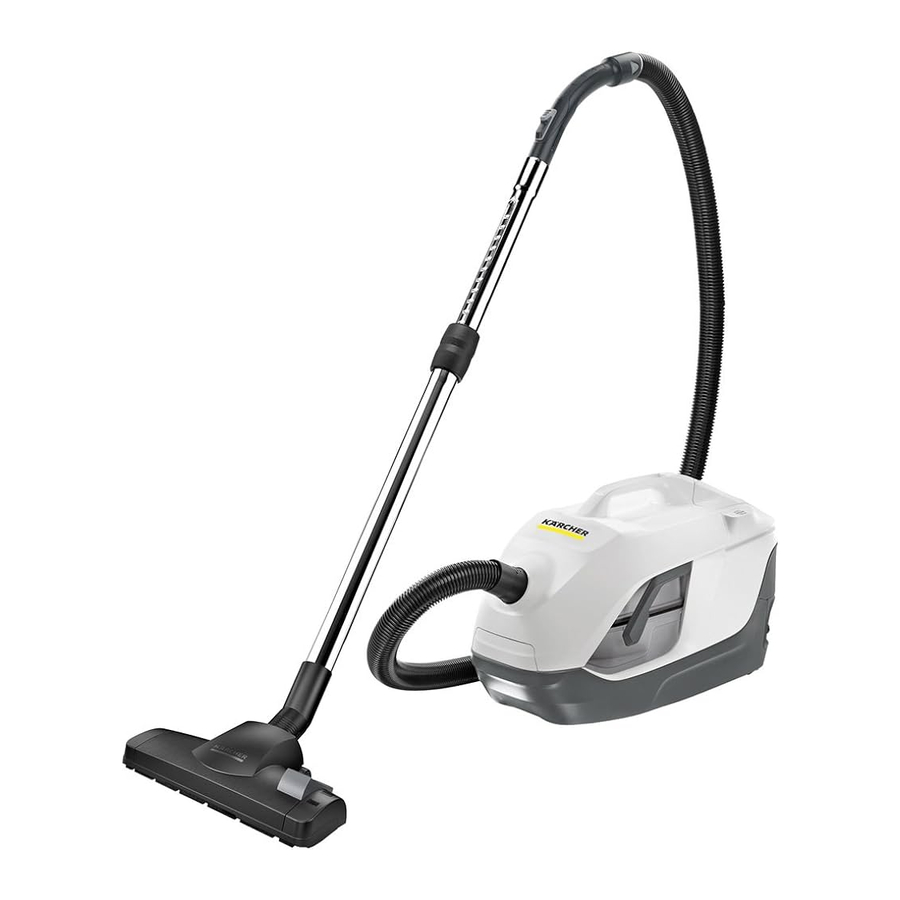 Kärcher DS 6, DS 6 Premium - Vacuum Cleaner Manual