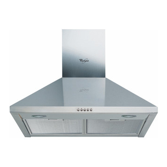Whirlpool AKR 687 - EXTRACTOR OR FILTERING HOOD Installation