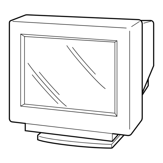 Sony Trinitron GDM-200PS Service Manual