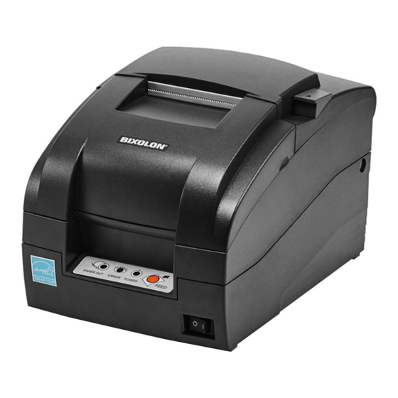 BIXOLON SRP-275II Service Manual