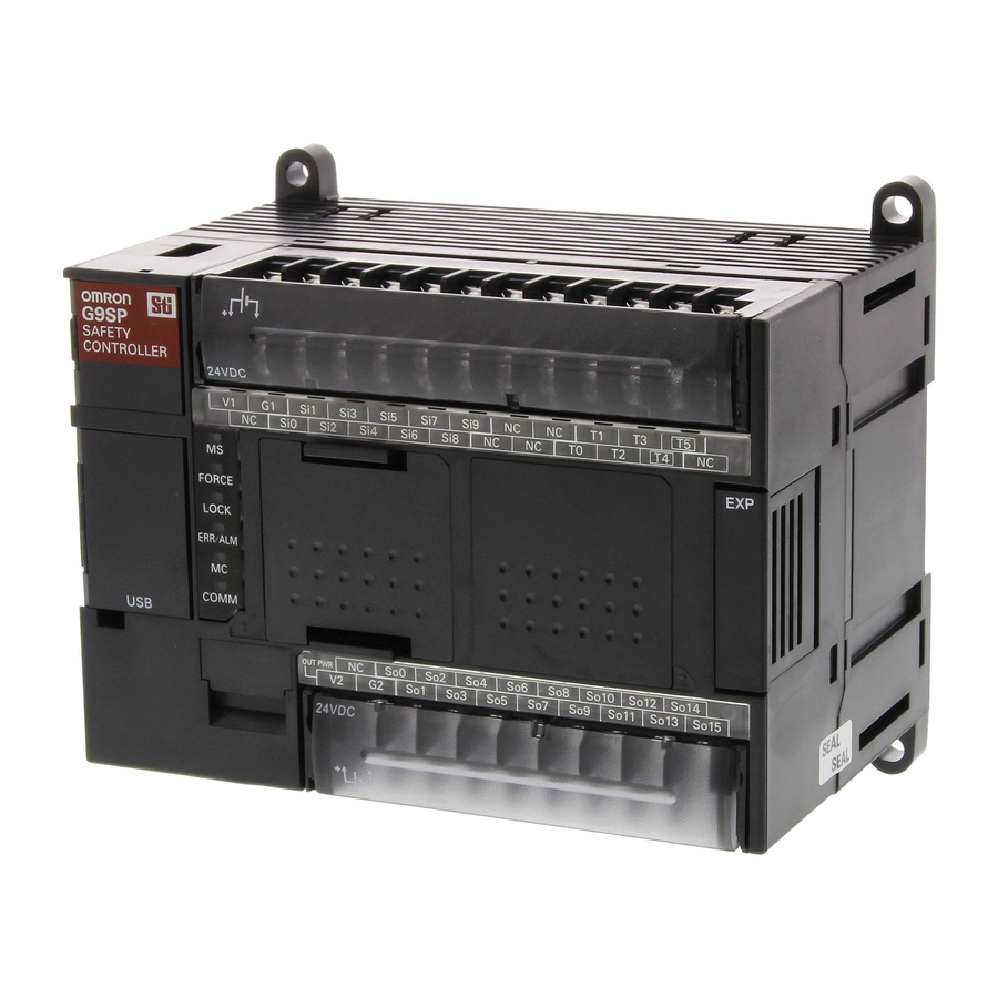 Omron G9SP-N10D Instruction Manual
