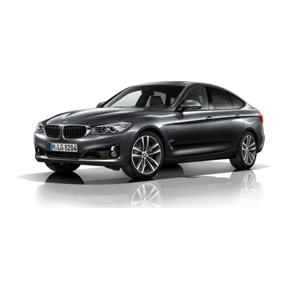 BMW 3-Series Installation Instructions Manual