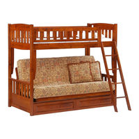 Night & Day Furniture Cinnamon Futon Bunk Bed Assembly Instructions Manual