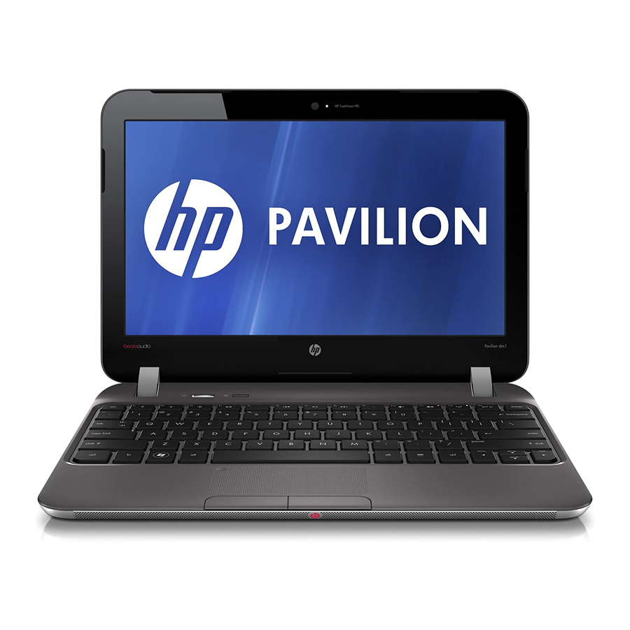 HP Pavilion DM1-4050 Manuals