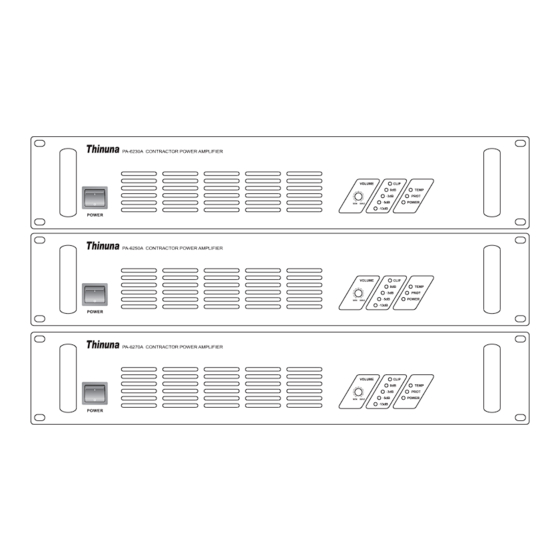 Thinuna PA-6230A Operation Manual