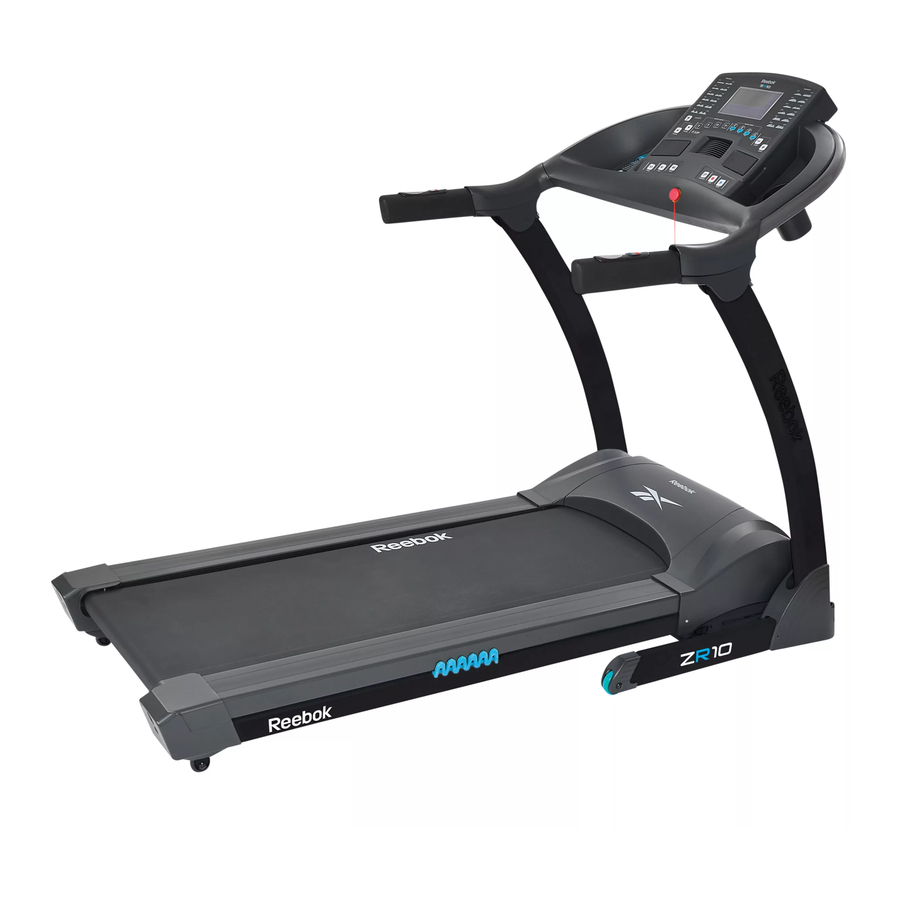 Reebok R 6.90 Treadmill Manual