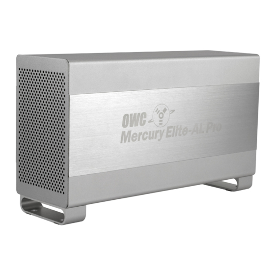 OWC  Mercury Elite Pro Owner's Manual