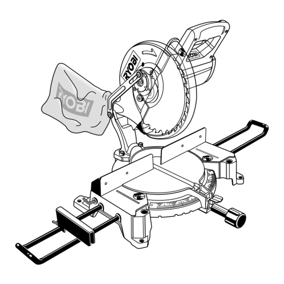 Ryobi TS1302 Operator's Manual
