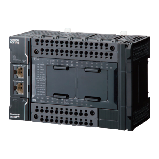 Omron NJ Series Startup Manual